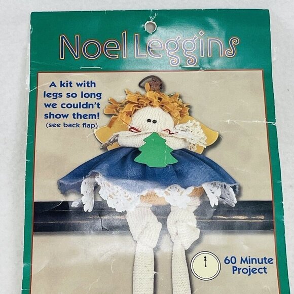 Vintage Wimpole Street Noel Leggings Kit Christmas Craft Handmade Art Easy Quick - Picture 5 of 8
